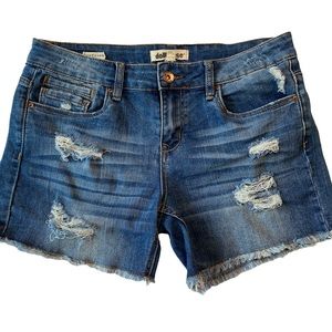 Dollhouse Denim Boyfriend Tomgirl Short Womens 7 8